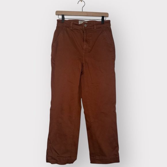 Everlane Brown Straigh Leg Jeans/Pants - Picture 6 of 9
